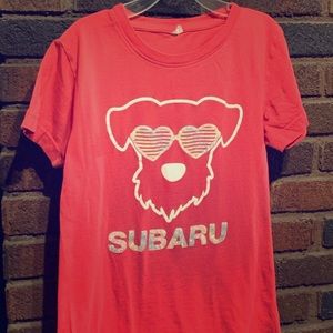 Girls Subaru shirt
